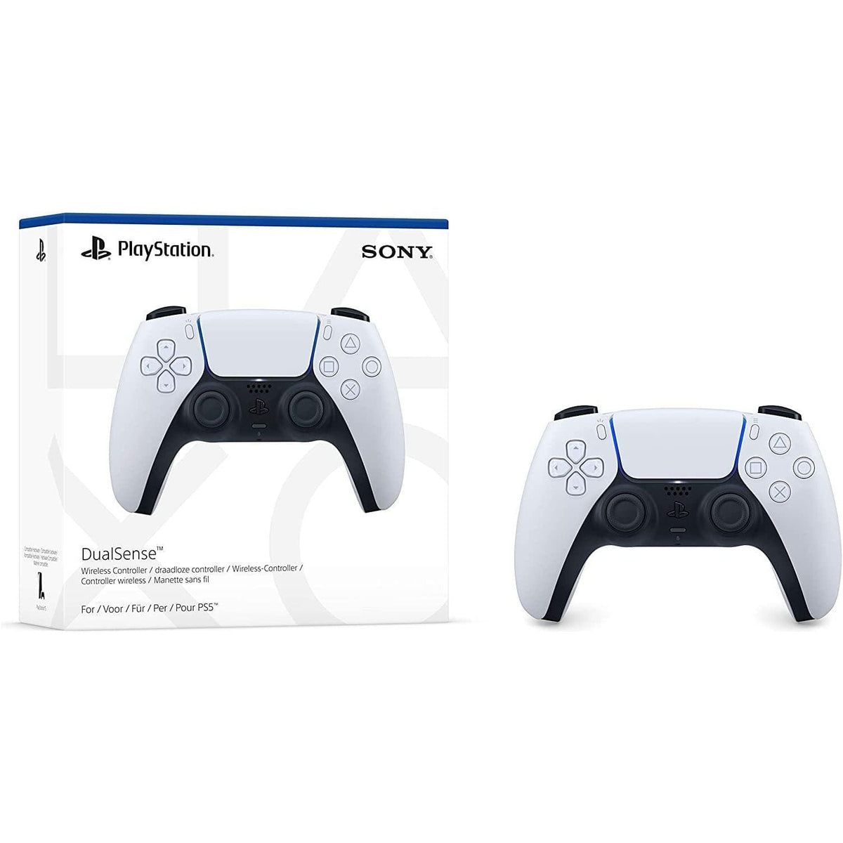 PlayStation 5 Console Disc Edition + with extra PlayStation 5 DualSense Wireless Controller(Bundle)